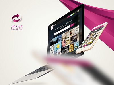 MZADQatar Mobile Application application mobile mzad qatar ui ux