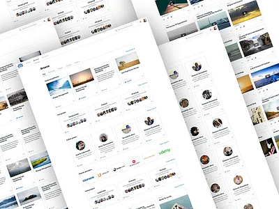 Browse things to learn browse clean minimal website white