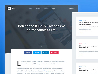 BaseKit Blog pages basekit blog blog post blog post list clean cms layout minimal sharing single post web website builder