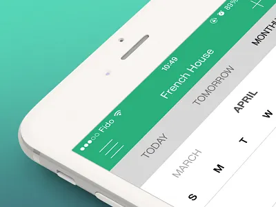 Agendize Staff Calendar App agenda android app appointment booking calendar ios management scheduling staff