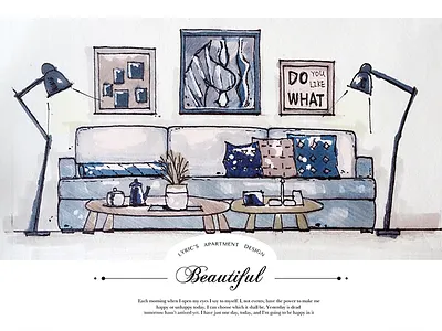 My Drawing Practice 1 apartment draw furniture