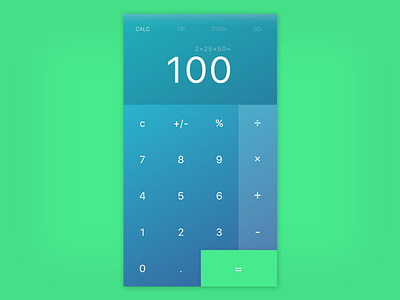 Daily UI Day 004 - Calculator 004 application calculator daily ui daily ui challenge interface ios ui design ui ux