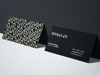 Brawler Identity art direction design identity logo logotype