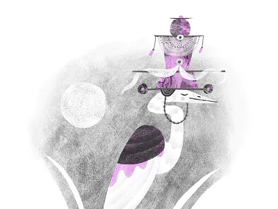 Day 5: E-gret Empress daily project kidlitart