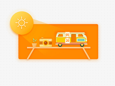 Sunny day desk~ my on shines sun the when