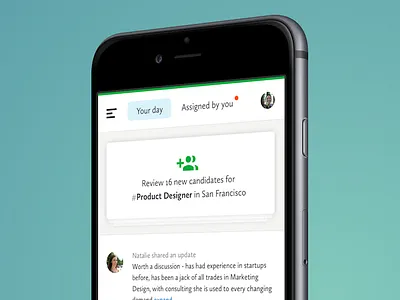 Your SmartRecruiters Day card concept hiring hr responsive to do