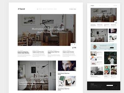 Blog blog card clean grid grid system layouts minimal post sketch typography ui webdesign