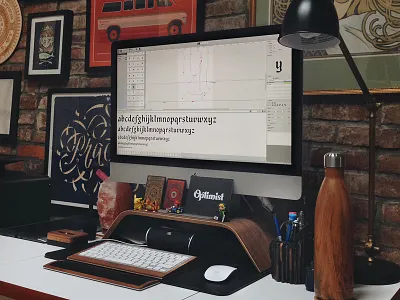 Freelance Life computer shit this is how i make a living workspace
