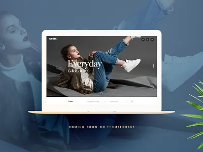 Cesis | The New Fashion Demo (Coming Soon) cesis cesis psd fancy fashion fashion demo fashion template fashion website photoshop psd template ui ux