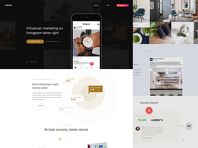 Takumi - Homepage app clean design home minimal mobile page responsive ui ux web website