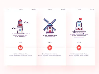 Simple Guide page design
