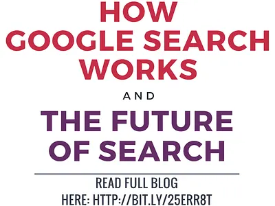 How Google Search Works And The Future Of Search graphic design infographic website design
