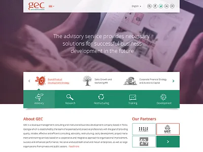 GEC advisory development research restructuring training