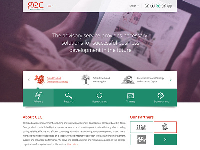 GEC advisory development research restructuring training