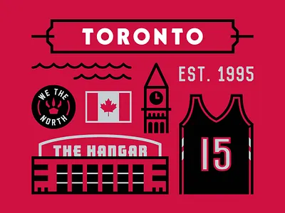Toronto Poster basketball drake nba raptors toronto vince carter we the north