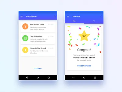 WIP - Car Music Player App android app audio car ios iphone music navigation notifications reward ui
