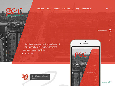 Grow Expand Compete advisory development research responsive restructuring training