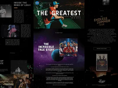 01. Logic 30 day challenge css html logic music the greatest web design