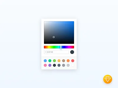 Colour Picker (Sketch Freebie) colors colour colour picker custom free freebie sketch ui