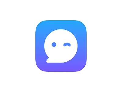 Sochat icon branding gradient icon ios logo logotype