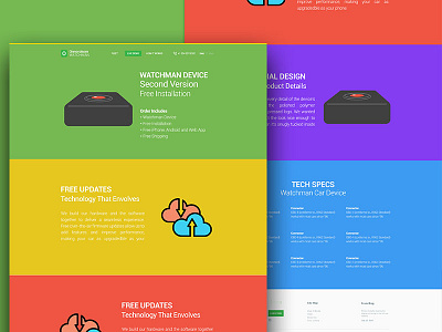 WatchMan device featured communication design graphic design information interaction design ui usability ux vehicle webdesign