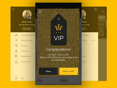VIP exploration illustration mobile ui ux