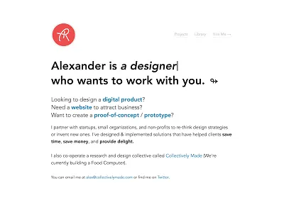 New Portfolio Site (Live) branding case study colors css design live portfolio site sketch ui ux web