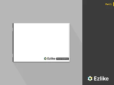 Ezlike Brand Guideline - Part 1 branding guide identity logo print style