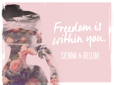 Freedom Is Within You. branding campaign exposure fashion handlettering illustration manus