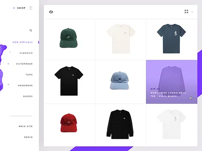 Soulection Supply Concept app colour design harvey lorimer shop soulection ui ux visual web design