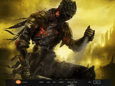 Game Details DS3 dark souls gaming playstation ui ux video game visual web website xbox