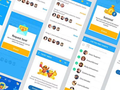 SongPop 2 UI Work game ui mobile ui