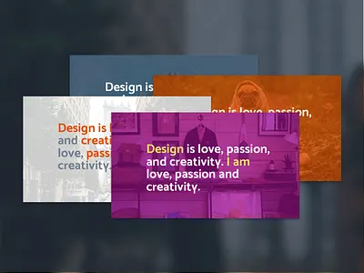 Hero Cards cards header header cards hero image ui