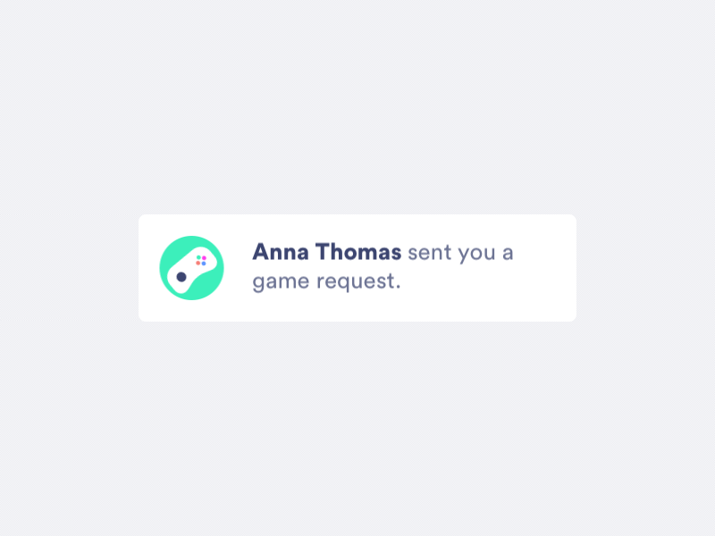 Game request notification animation console game gamepad gaming icon notification ps4 xbox