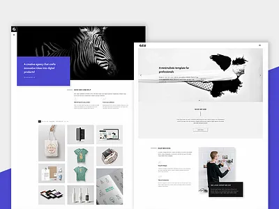 Gem - A Minimalist Template for Professionals architecture creative minimal parallax photography portfolio themeforest web design