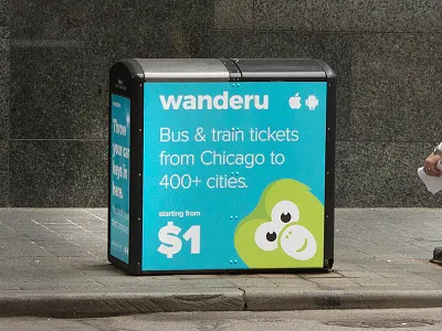 Chicago Ad ad bus chicago design street train travel