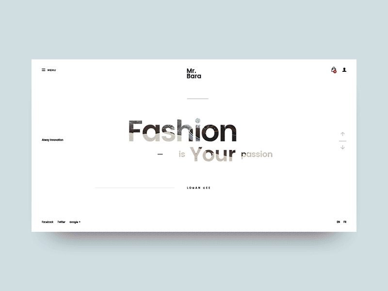 Mrbara Fashion Site bag creative ecommerce fashion minimal shoe shop theme