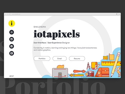 My Portfolio design designer dribbble pixels portfolio ui user experience user interface