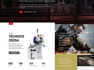 Dake Machine Tools grand rapids homepage industrial industry made in the usa midwest tools