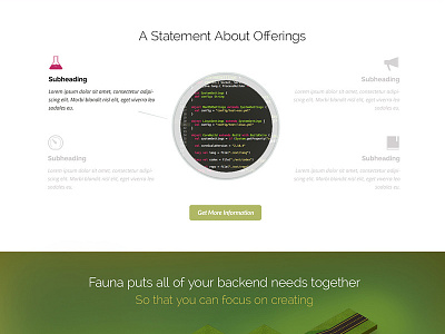 FaunaDB Features database features green product