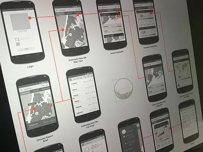 Epiglobal - Wireframe Screen Flow blue print blueprint design logo low fidelity showcase ui ui design wip wireframe work flow workflow