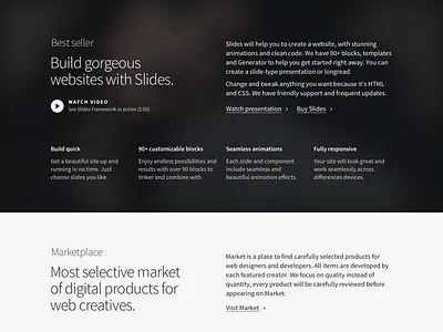 «Thank You» page checkout slides thank you video
