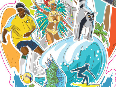 Vector illustration #46 2d adventure art children colorful design fun graphics hospitals illustration vector