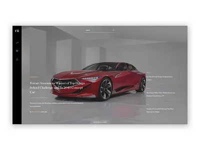 Ni Magazine clean intro magazine modern ui ux