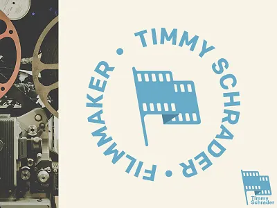Timmy Schrader Filmmaker branding cinematography colfax creative film filmmaker flag logo photographer videography