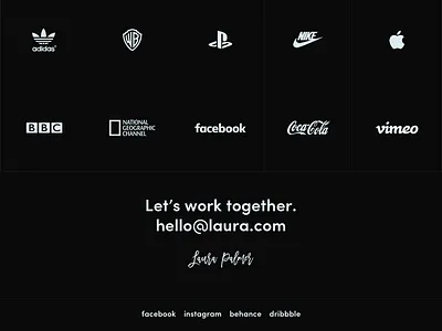 «Mirror» — Sketch Template for Agency / Portoflio agency companies email footer list logo mockup portfolio template ui ux