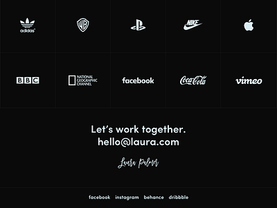 «Mirror» — Sketch Template for Agency / Portoflio agency companies email footer list logo mockup portfolio template ui ux