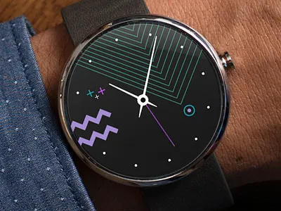 Pop Watch 80s android applewatch clock iwatch moto360 pop purple watch watchos wearable wild