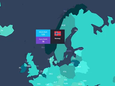World Global Ranking Map analysis countries geo gis list map product ranking ui users ux web