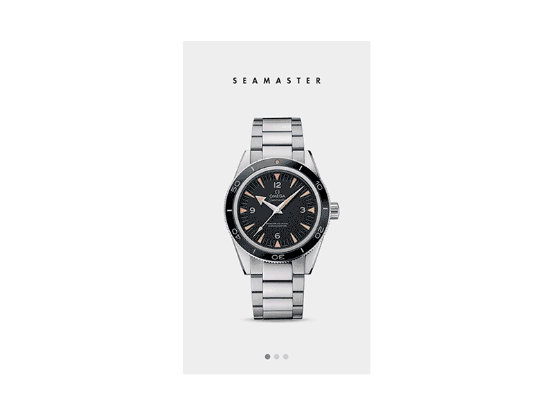 Omega Speedmaster animation app apple design ios omega prd principle watches